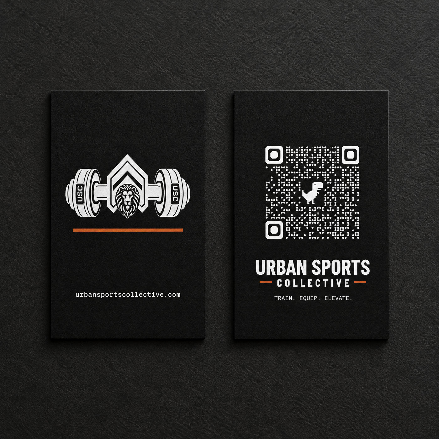Front and back visualisation of the USC instruction card