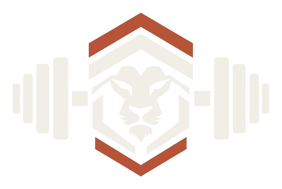 Urban Sports Collective secondary lion and dumbbell mark